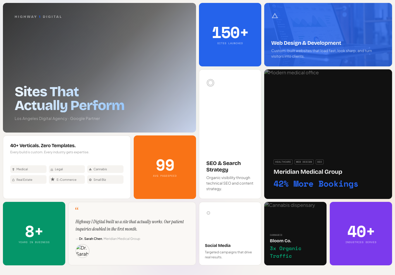 V12b Bento Motion homepage screenshot