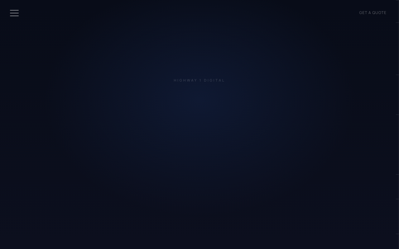 V13 Cinematic Scroll homepage screenshot