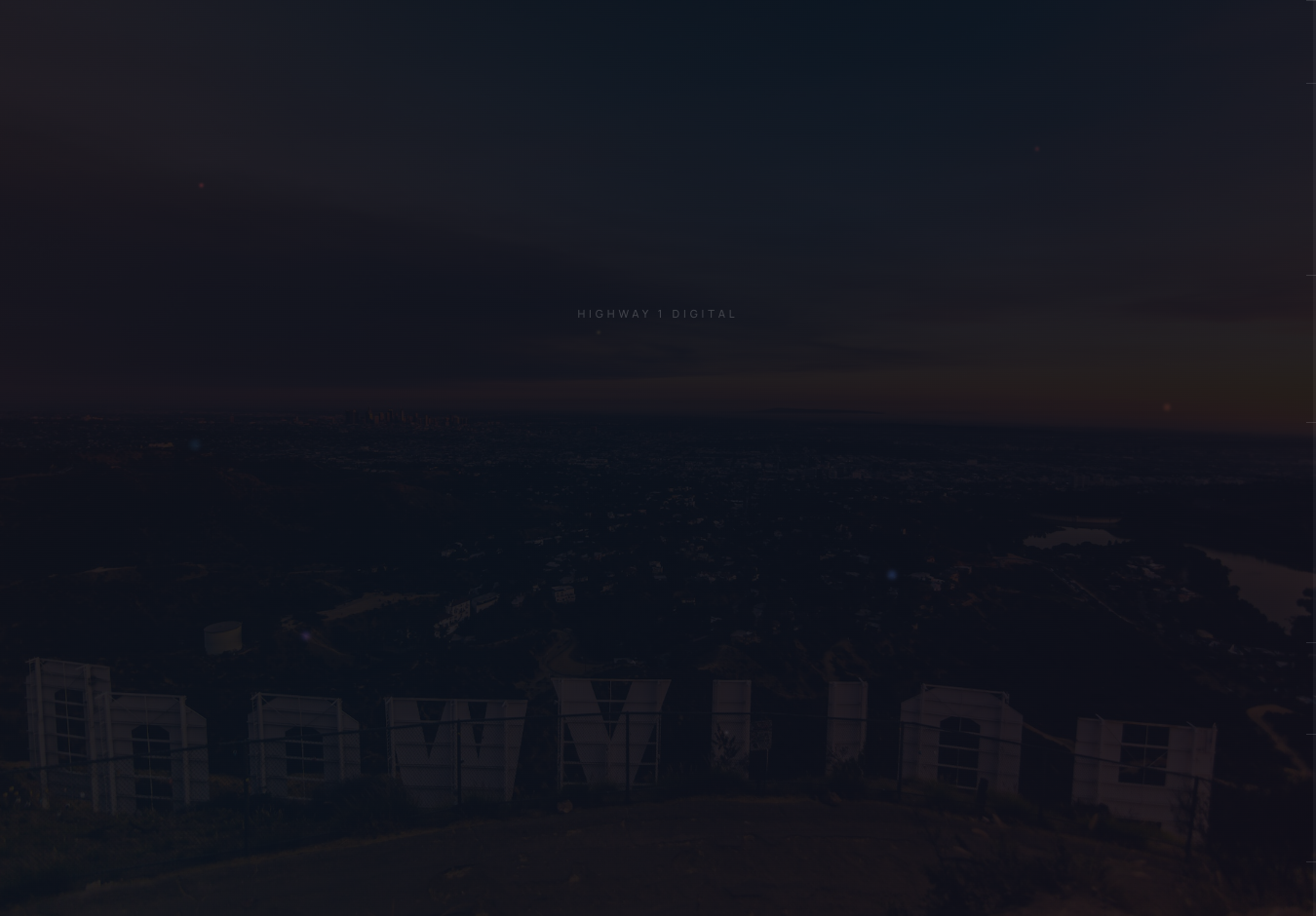 V13b Cinematic Motion homepage screenshot