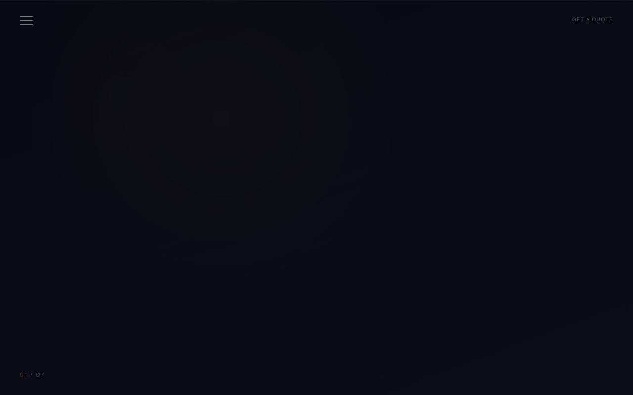 V14 Cinematic Scroll II homepage screenshot