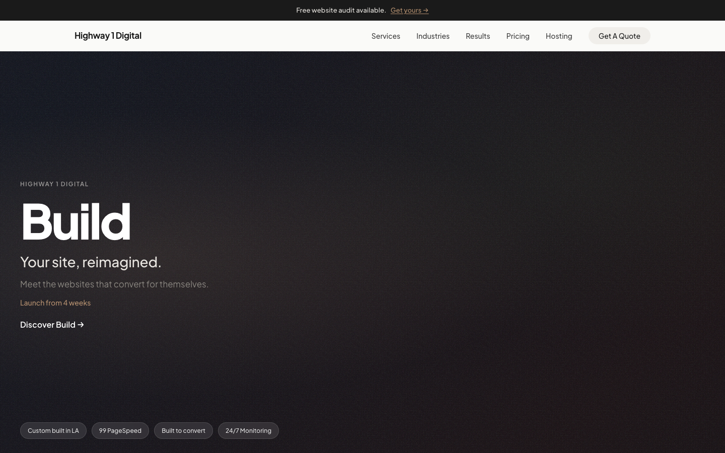 V19 Product Storyteller homepage screenshot