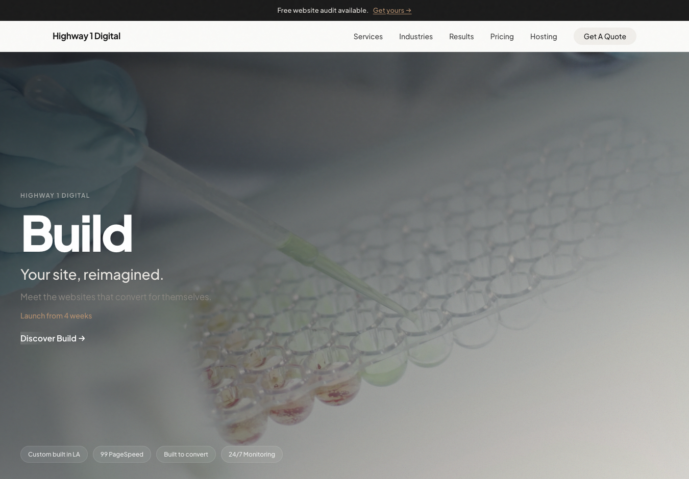 V19b Cowboy Motion homepage screenshot