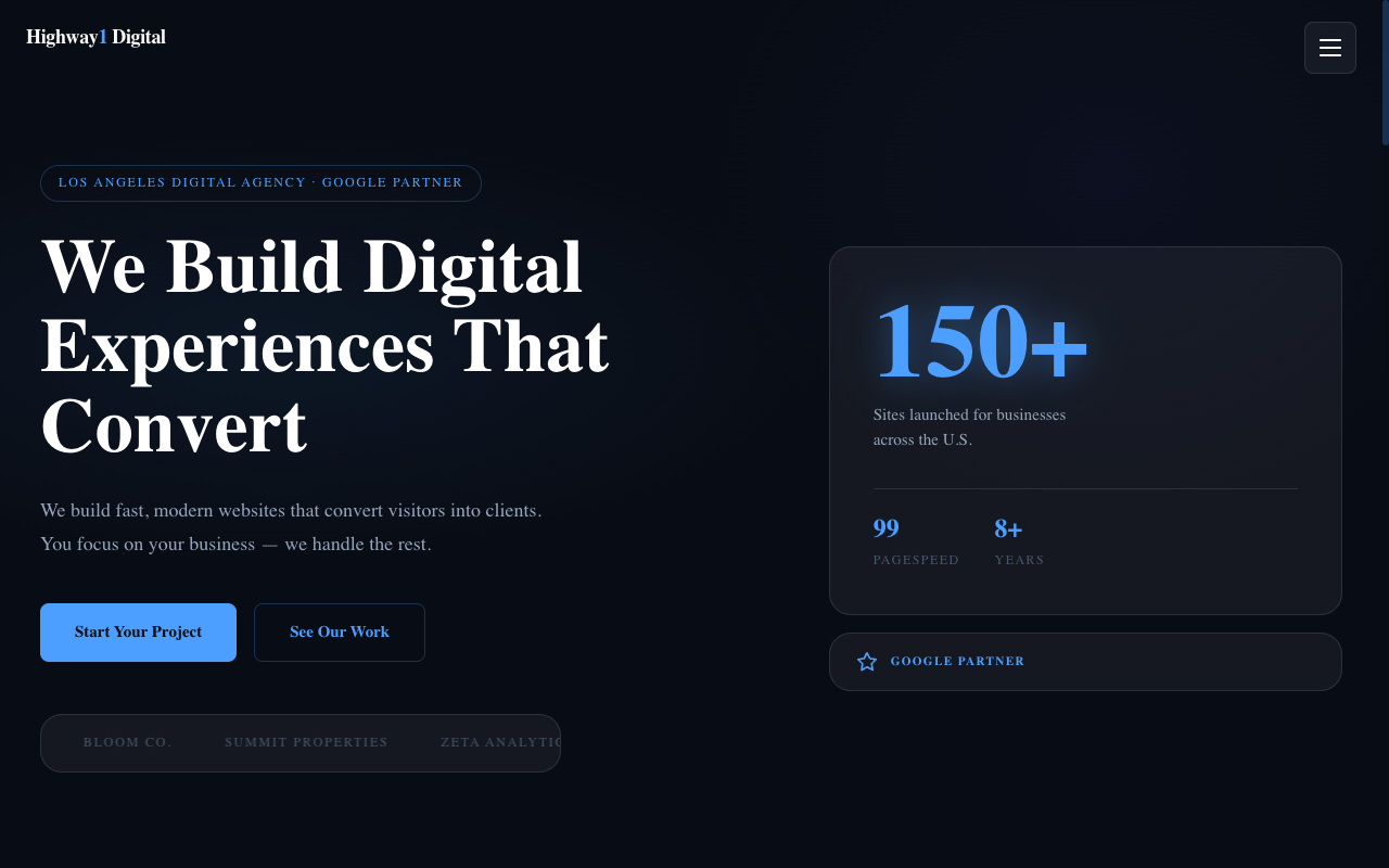 V3b Glassmorphism Impeccable revision screenshot